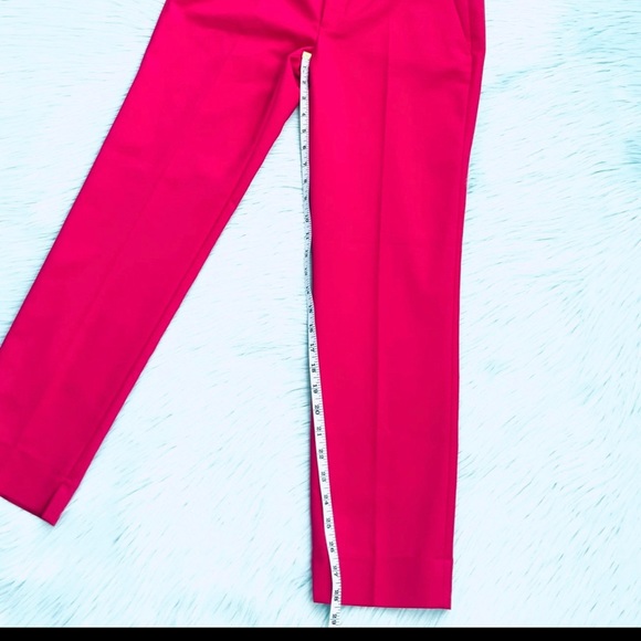 ZARA BASIC PANTS IN FUCHSIA COLOR - Picture 9 of 12